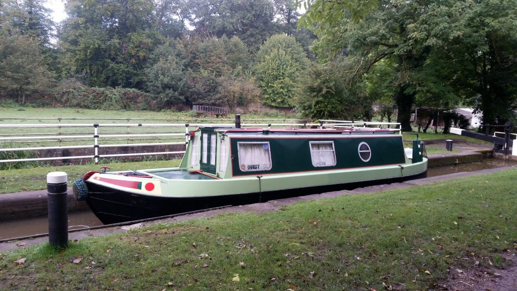 Deliver narrowboat to Oundle